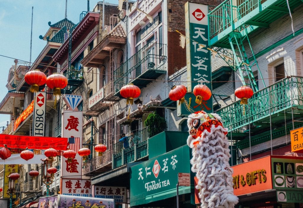 china town in san Francisco 